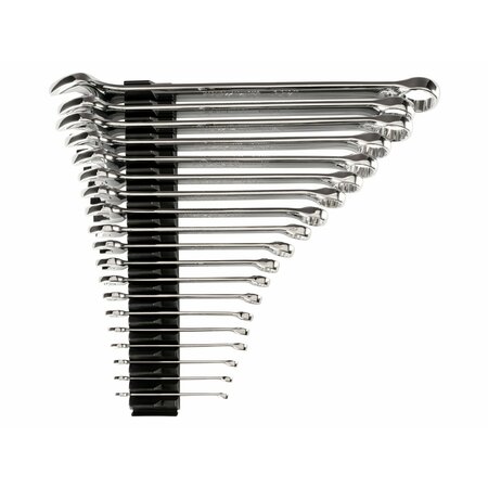 TEKTON Combination Wrench Set w/Modular Slotted Organizer, 19-Piece 1/4 - 1-1/4 in. WCB95103